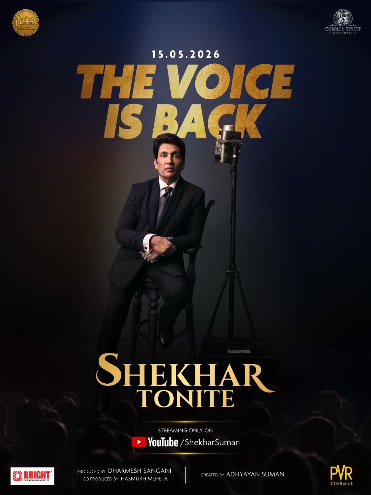 Shekhar Suman hosting Shekhar Tonight show